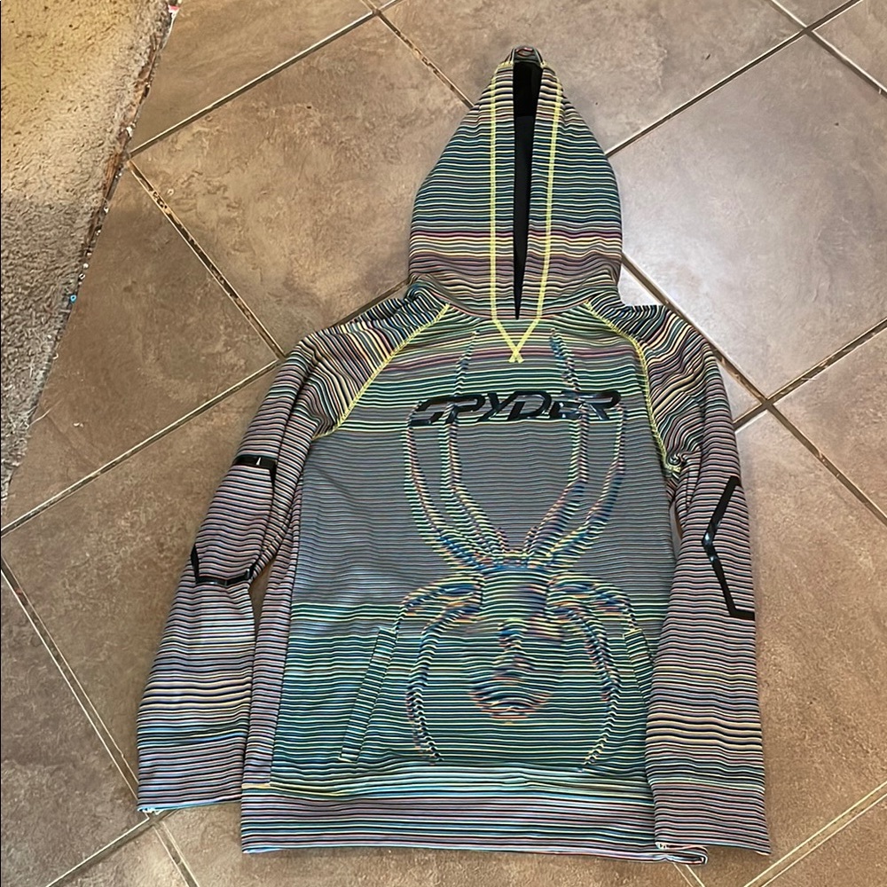 SPYDER Ski DRI FIT HOODIE!  Youth 14-16